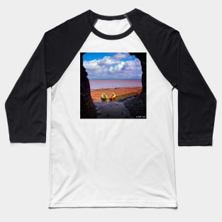 Kayaks on the Beach Baseball T-Shirt